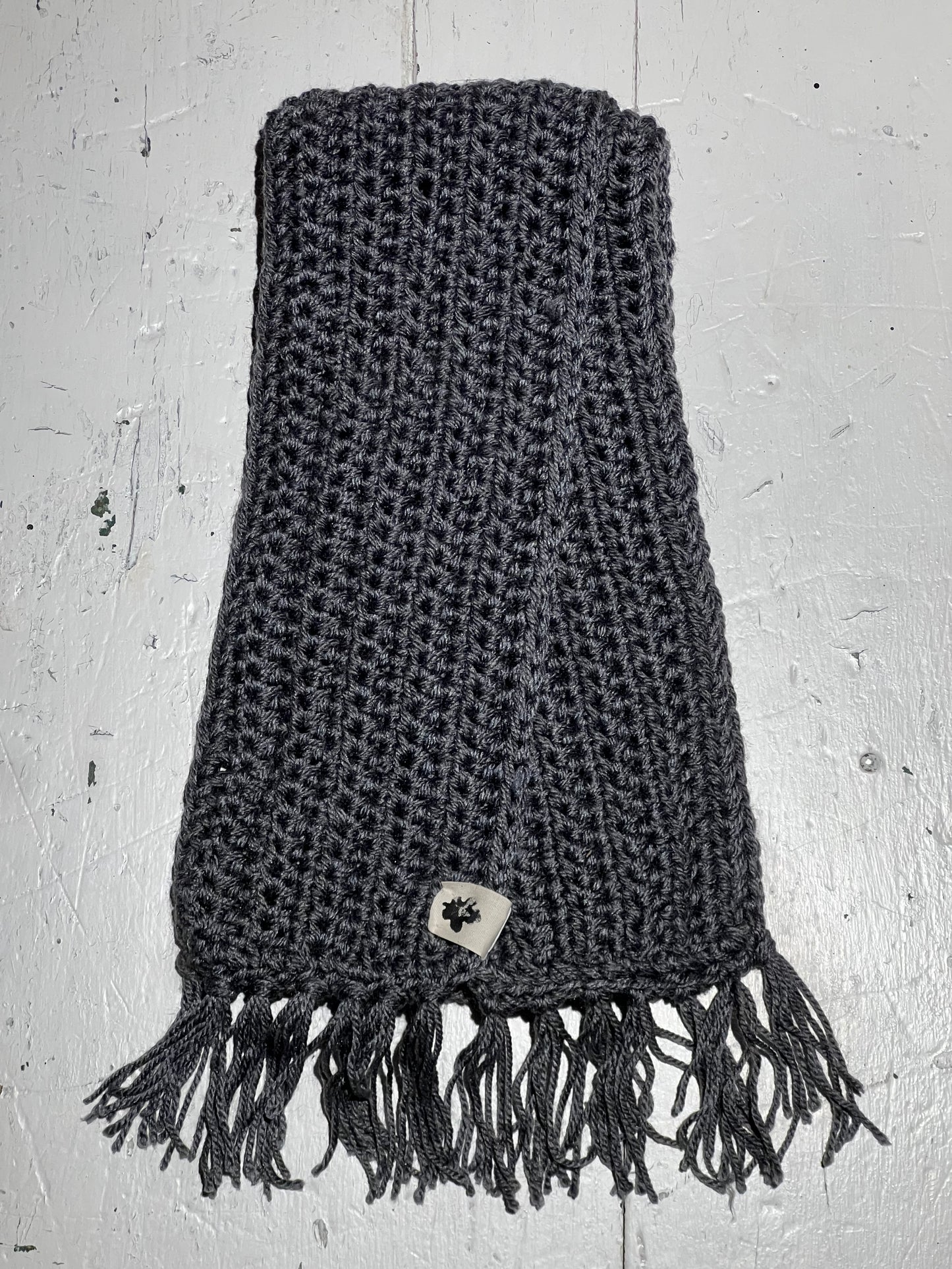 Sciarpa Frange - Grey