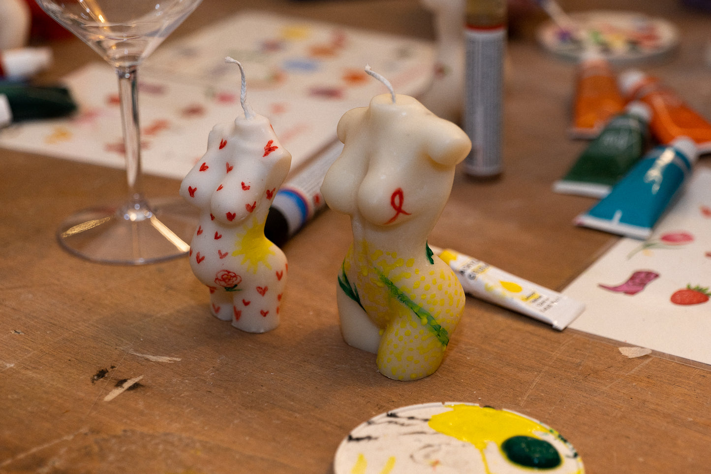 14/06 - WINE & CANDLE PAINTING WORKSHOP