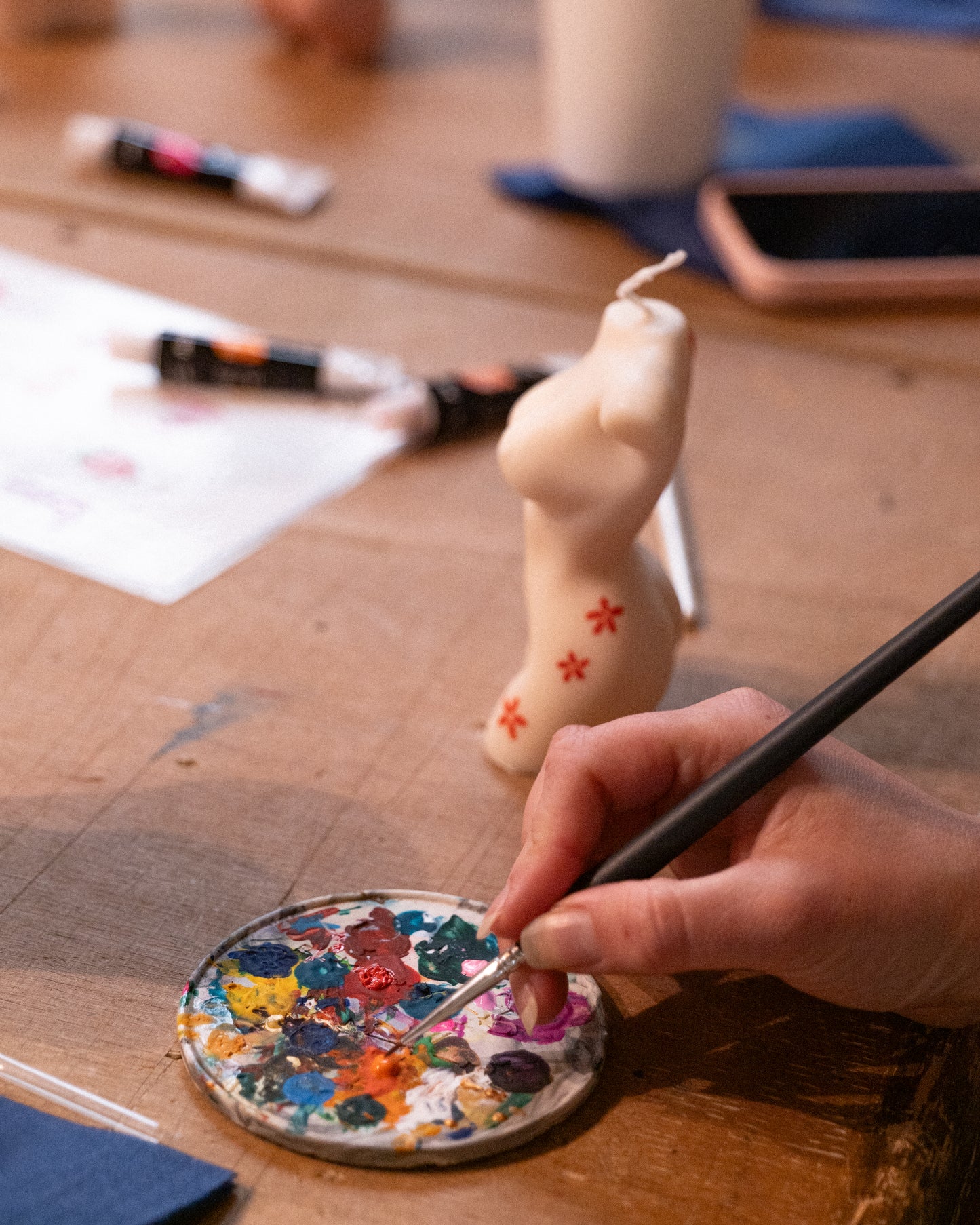 WOMEN'S DAY: CANDLE PAINTING WORKSHOP