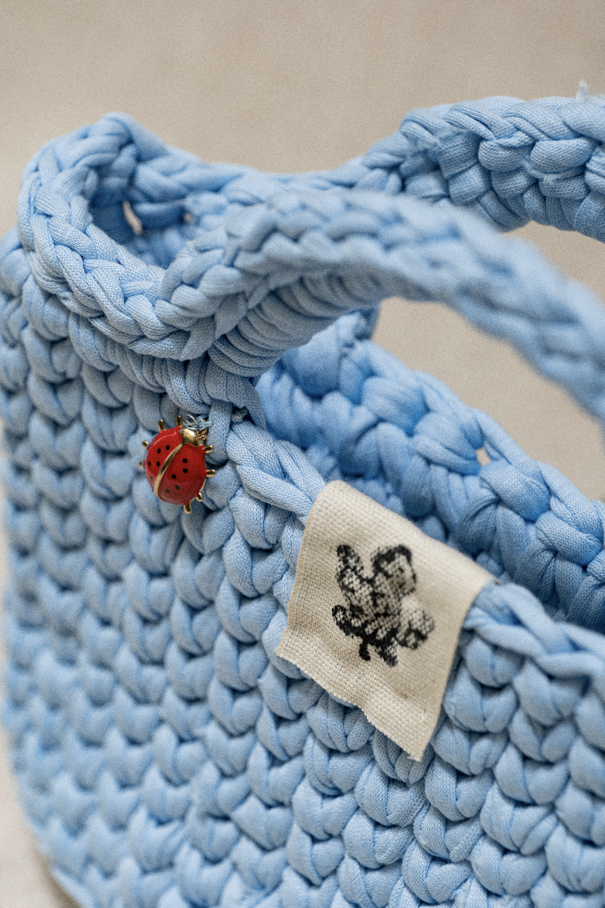 Minibag Coccinella - Mid Blue