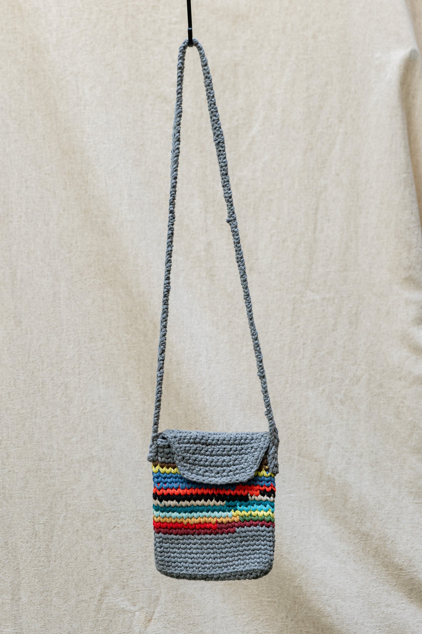Sling Bag - Multicolor Grey - S