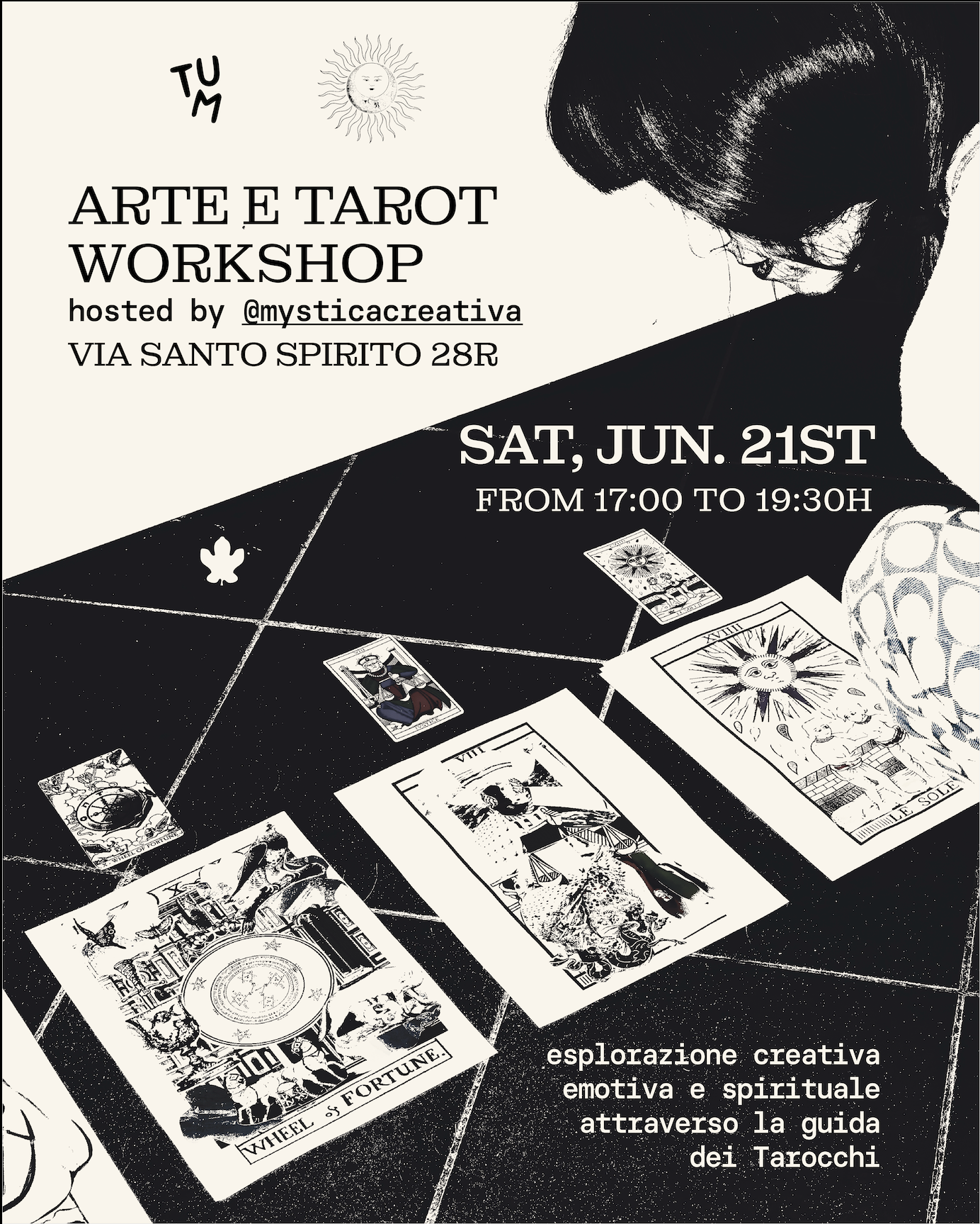 21/06 - Workshop Arte e Tarocchi by @mysticacreativa