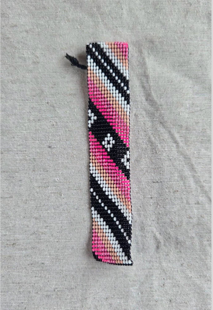 Bracciale Piccolo - Rosa & Nero