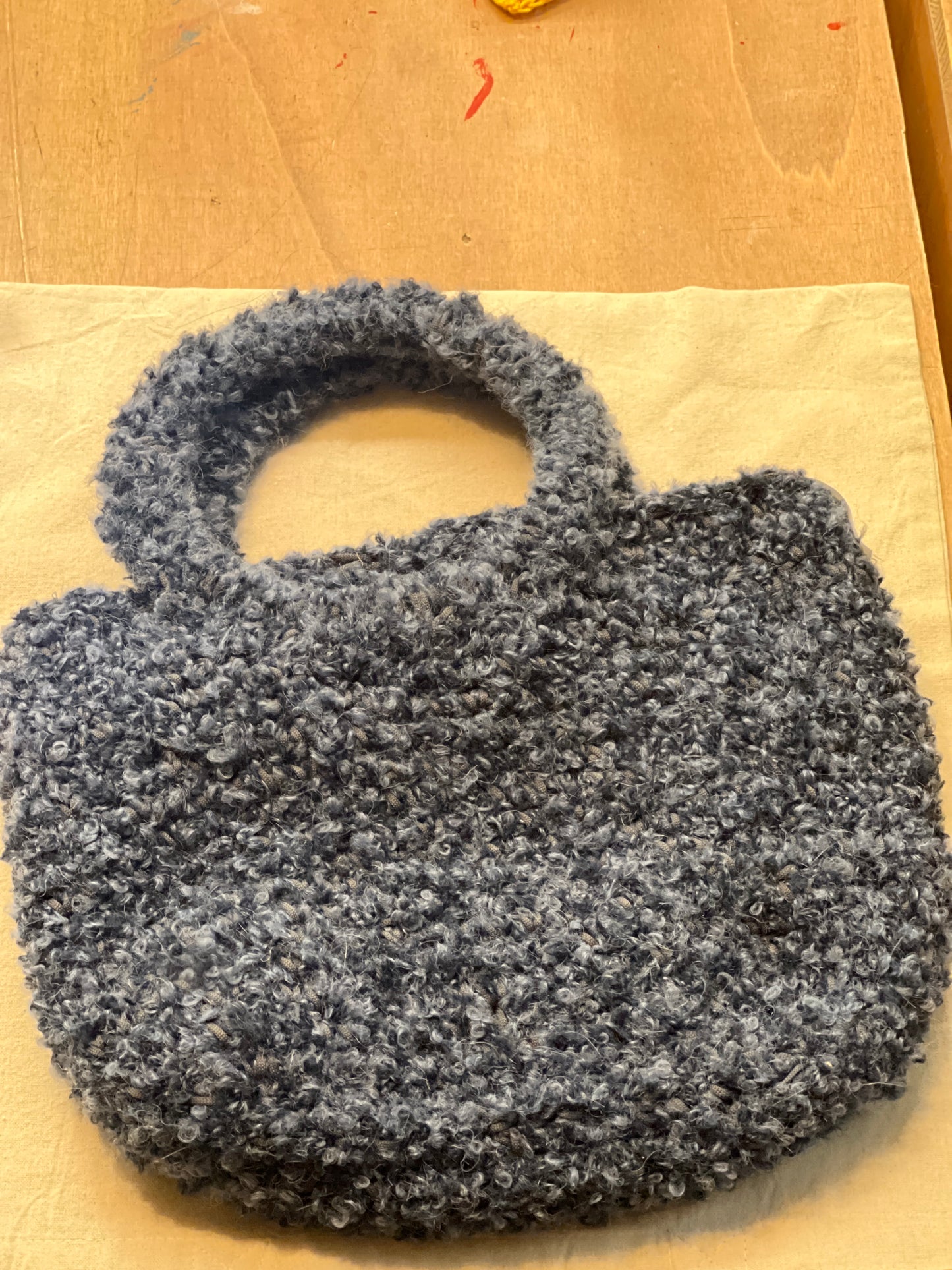 Handbag Bucle - Blue