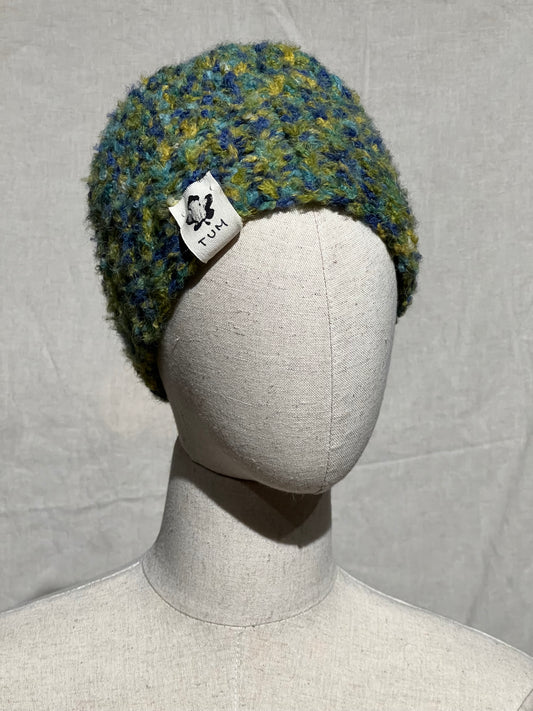 Cappello Beanie - Green Blue Yellow