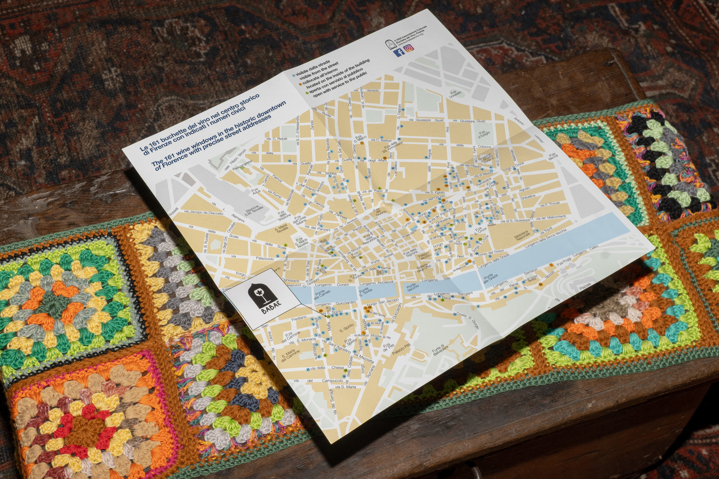 Mappa Buchette del Vino di Firenze