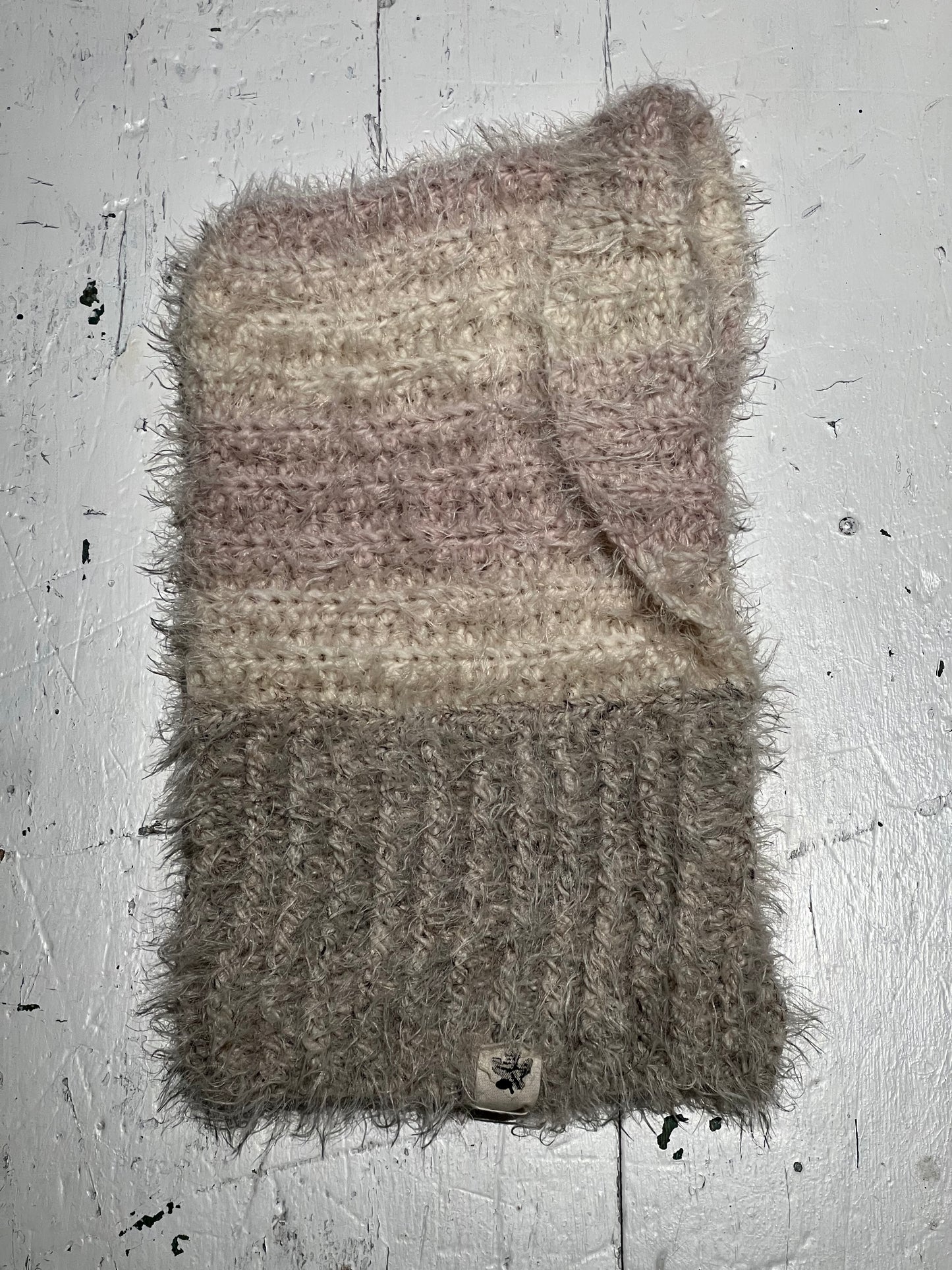 Balaclava - Yeti Beige and Pink