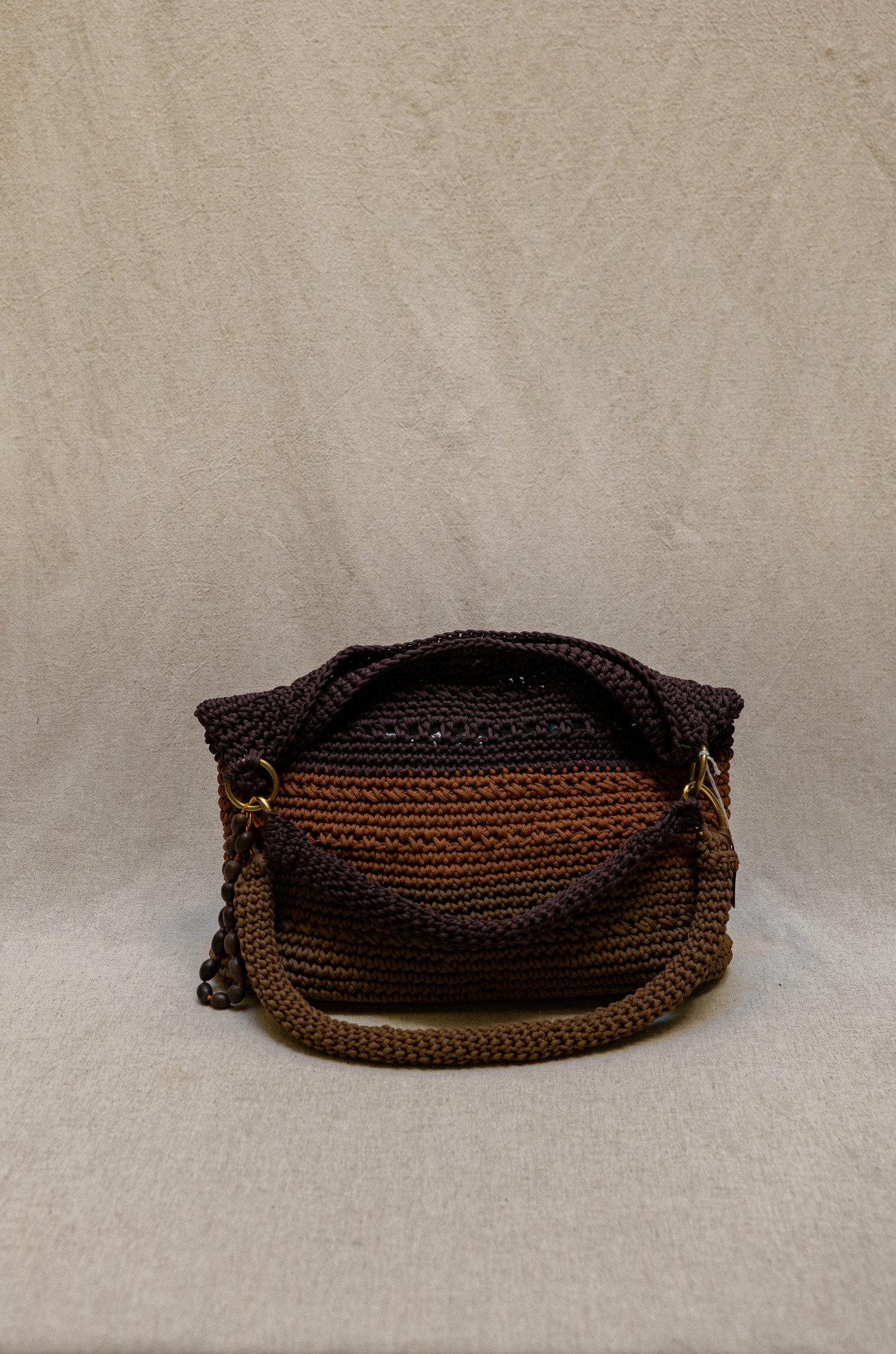 Shoulder bag  - Brown Mix