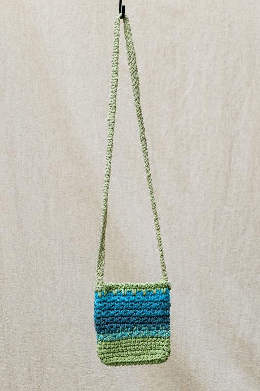 Sling Bag  - Green Blue