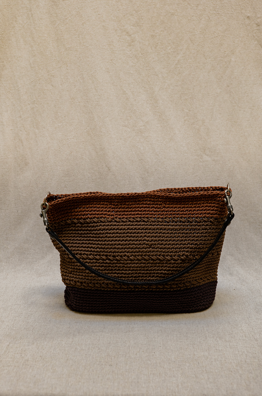 Shoulder bag  - Brown Mix