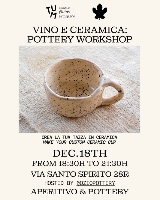 Vino y Ceramica: Workshop de cerámica