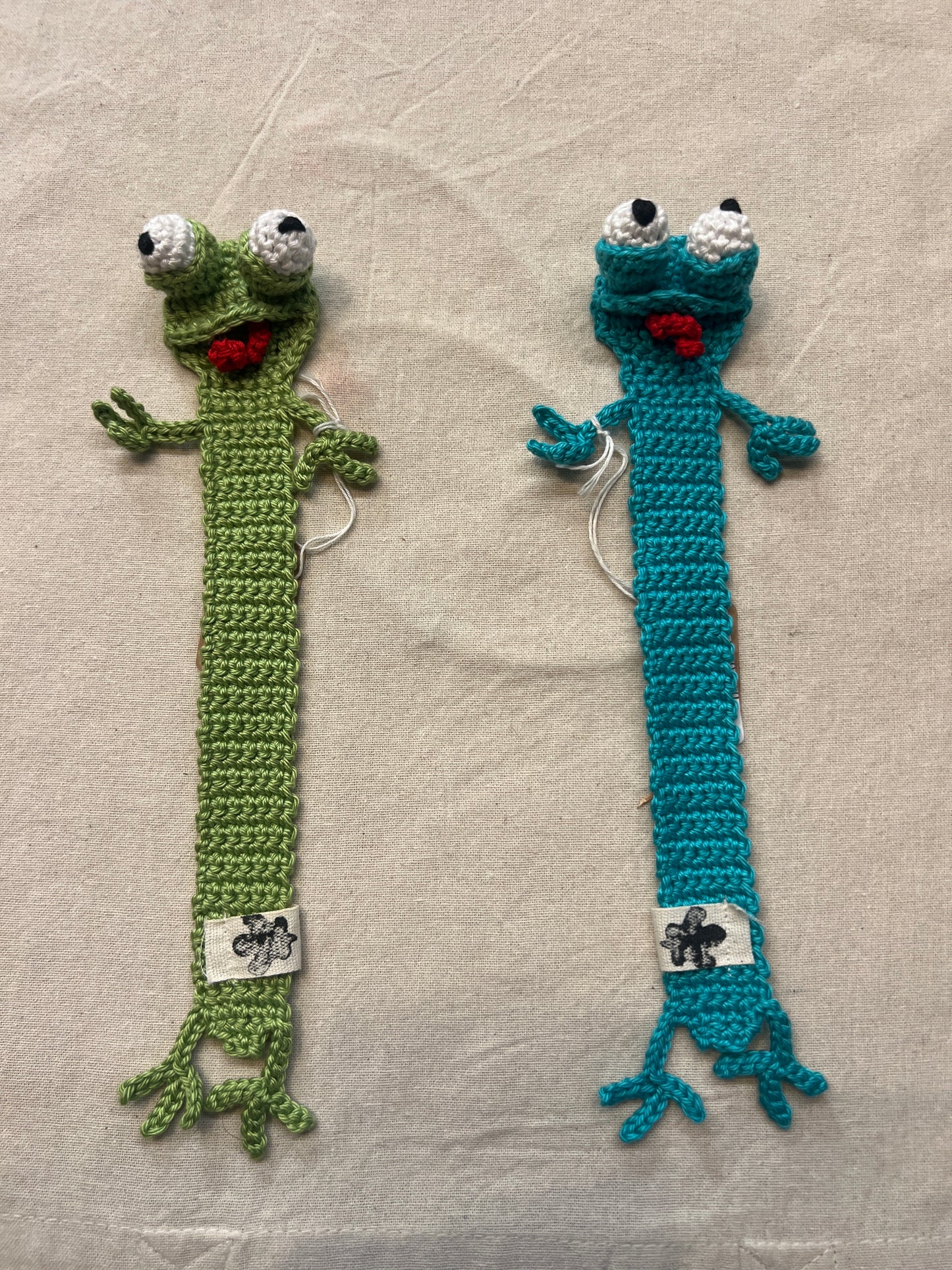 Segnalibro Amigurumis - Rana S