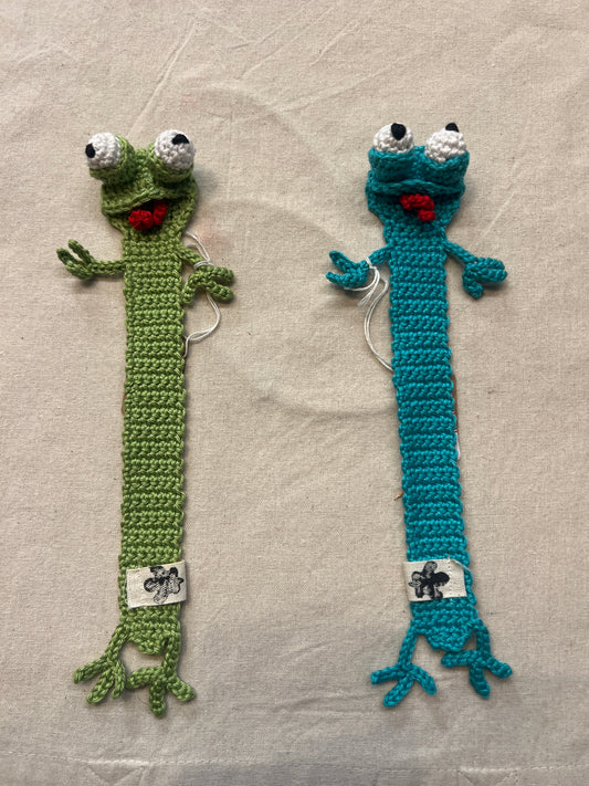 Segnalibro Amigurumis - Rana S