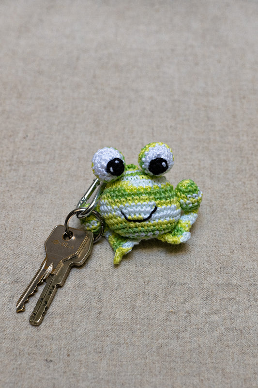 Portachiavi Amigurumis - Rana