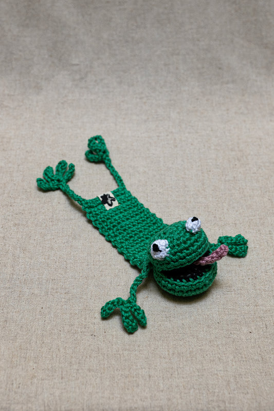 Segnalibro Amigurumis - Rana