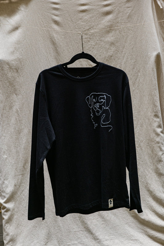 T-shirt Retriver - Manica Lunga