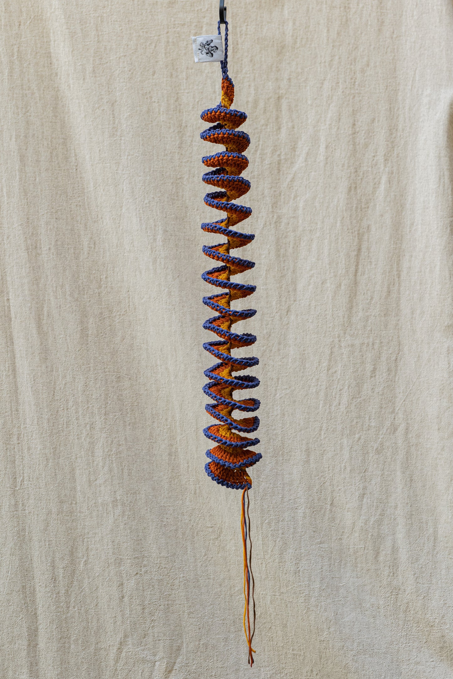 Spiral - Yellow Purple