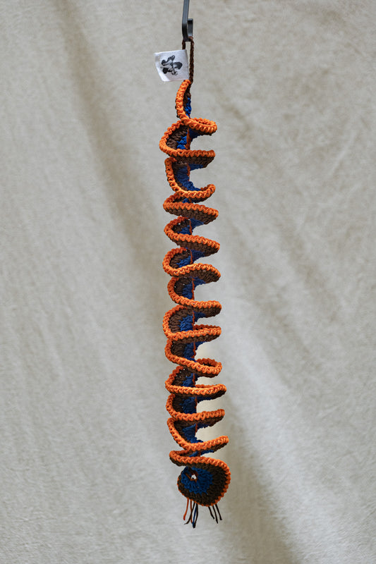 Spiral - Orange Brown