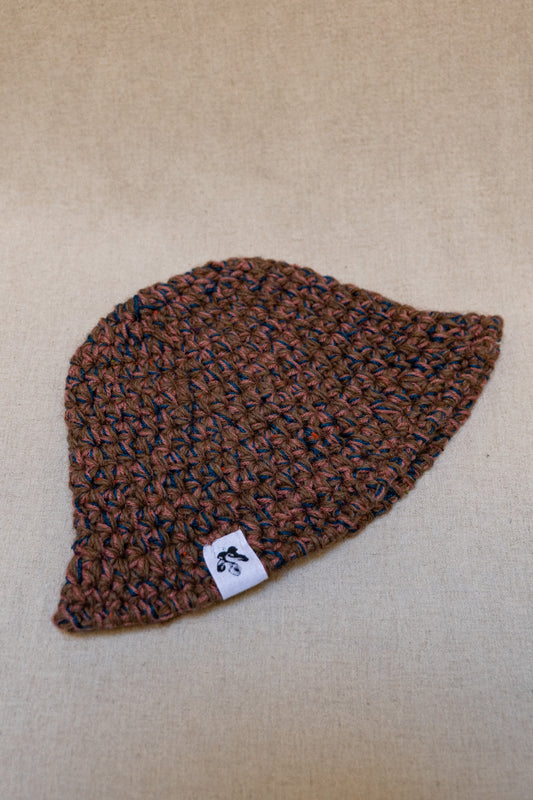 Cappello Bucket - Brown Pink