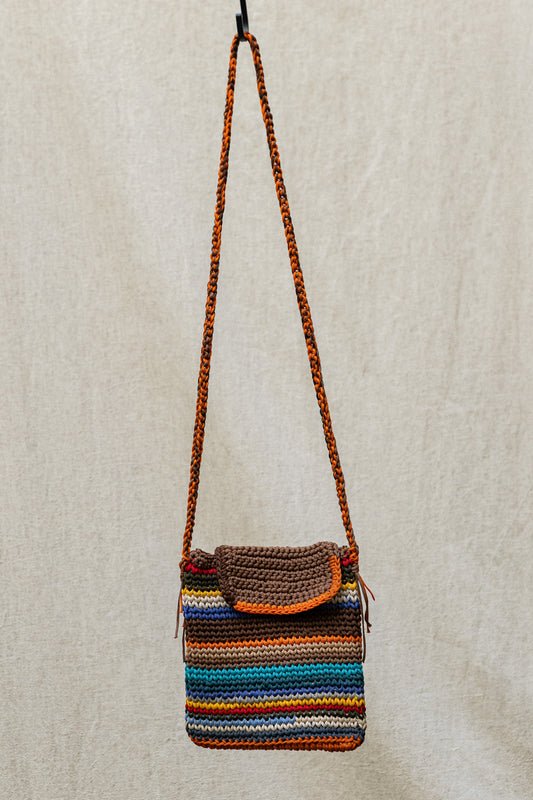 Sling Bag  - Multicolor Brown