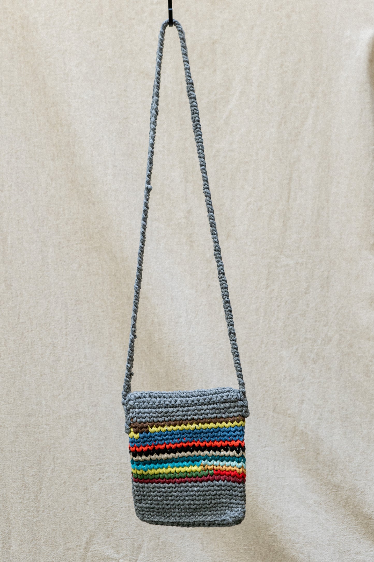 Sling Bag  - Multicolor Grey - S