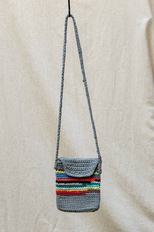 Sling Bag  - Multicolor Grey - S