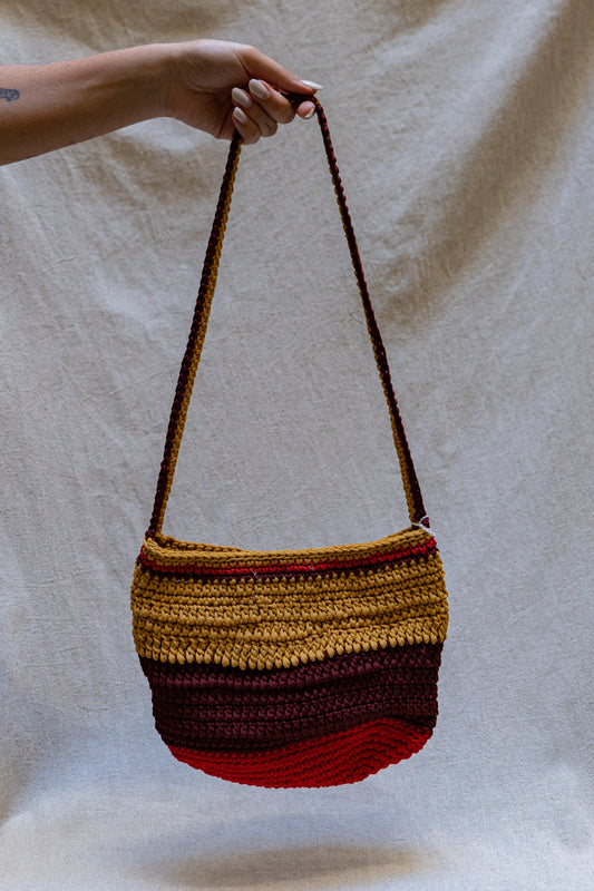 Sling Bag - Mustard Bordeaux