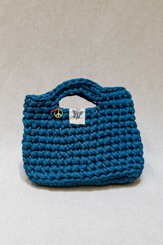 Minibag Buenasuerte y Paz - Petrol Blue