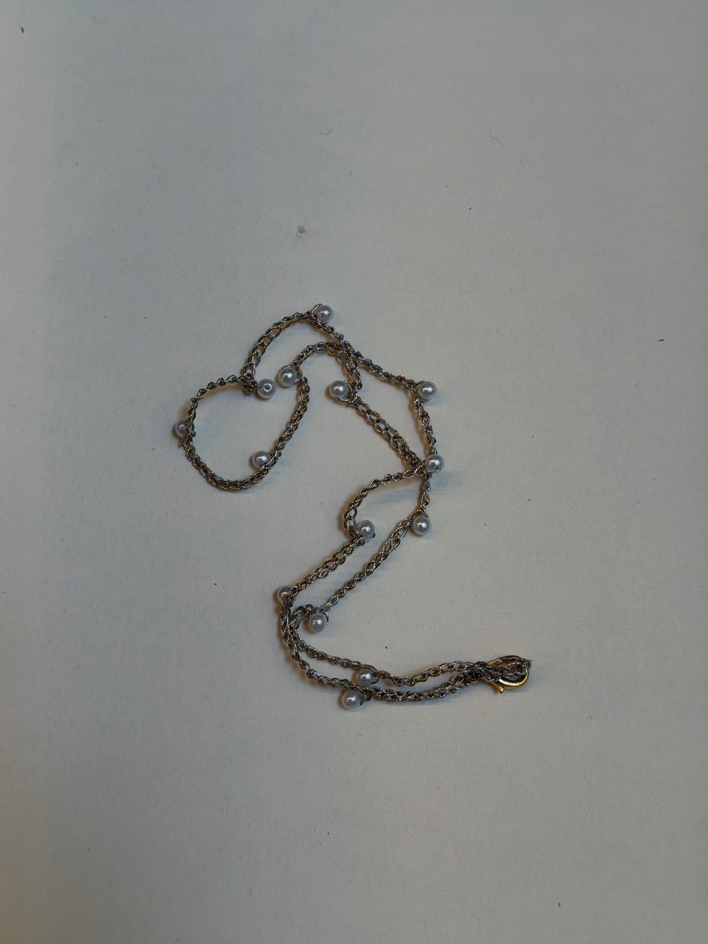 Collana Uncinetto Perle