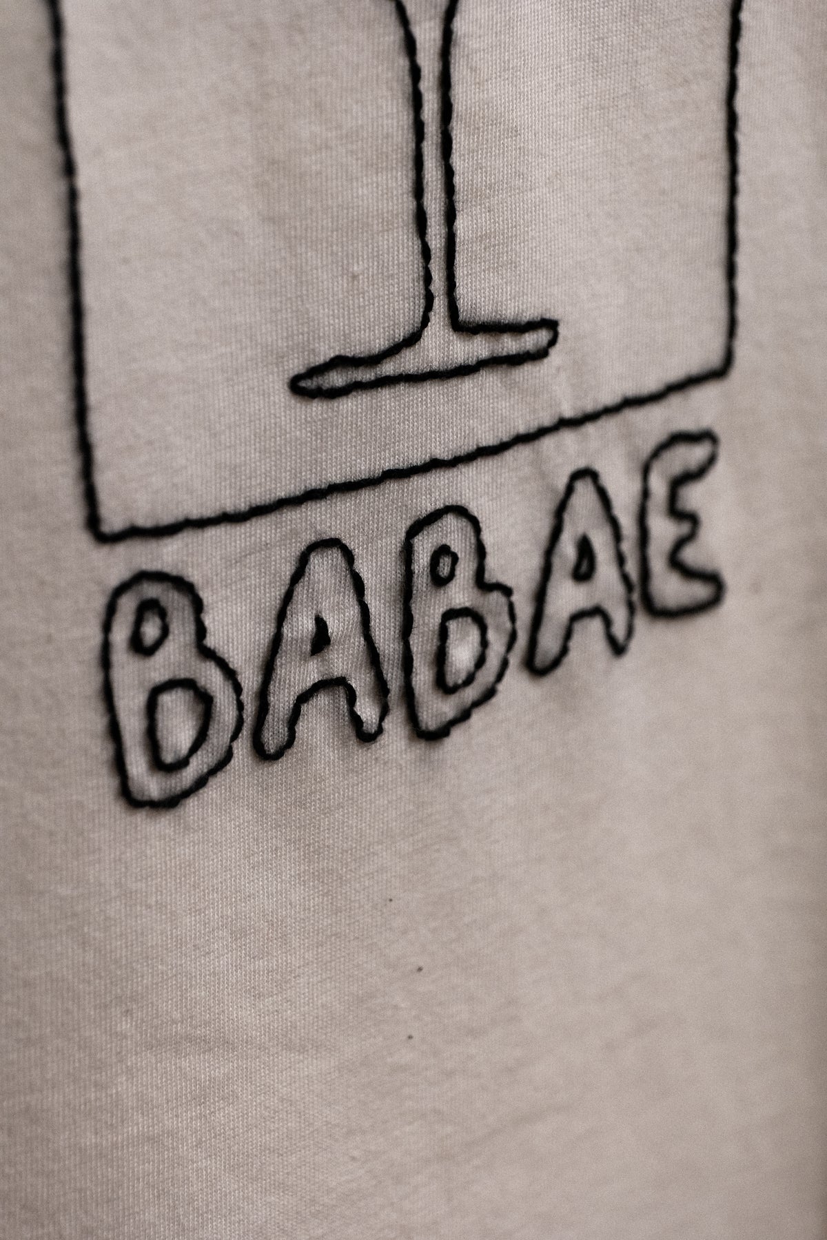 T-shirt Bianca Babae Buchetta del Vino - Manica Corta