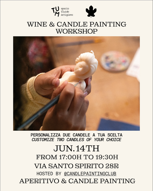 14/06 - WINE & CANDLE PAINTING WORKSHOP