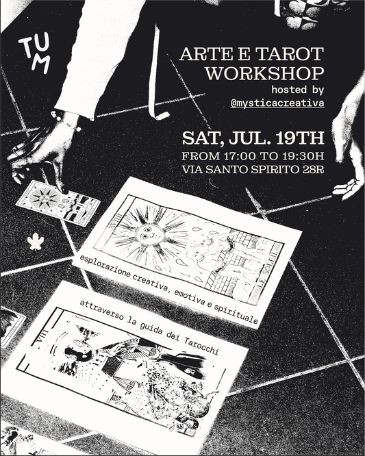 19/07 - Workshop Arte e Tarocchi by @mysticacreativa