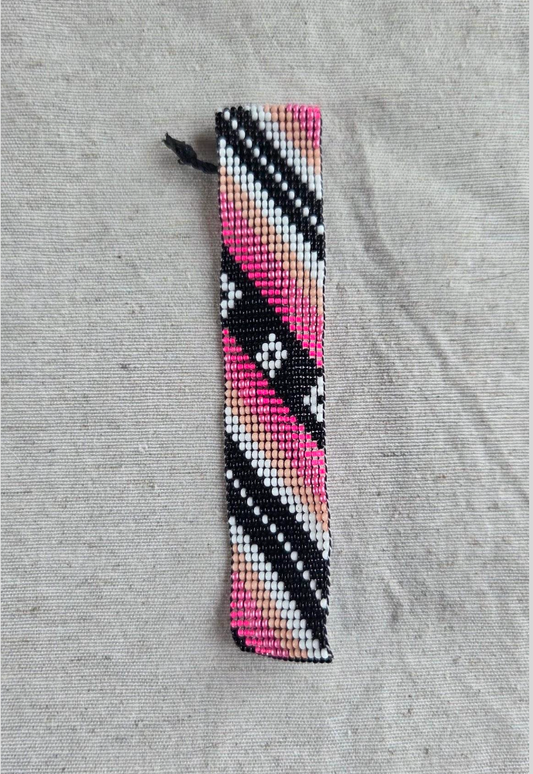 Bracciale Piccolo - Rosa & Nero