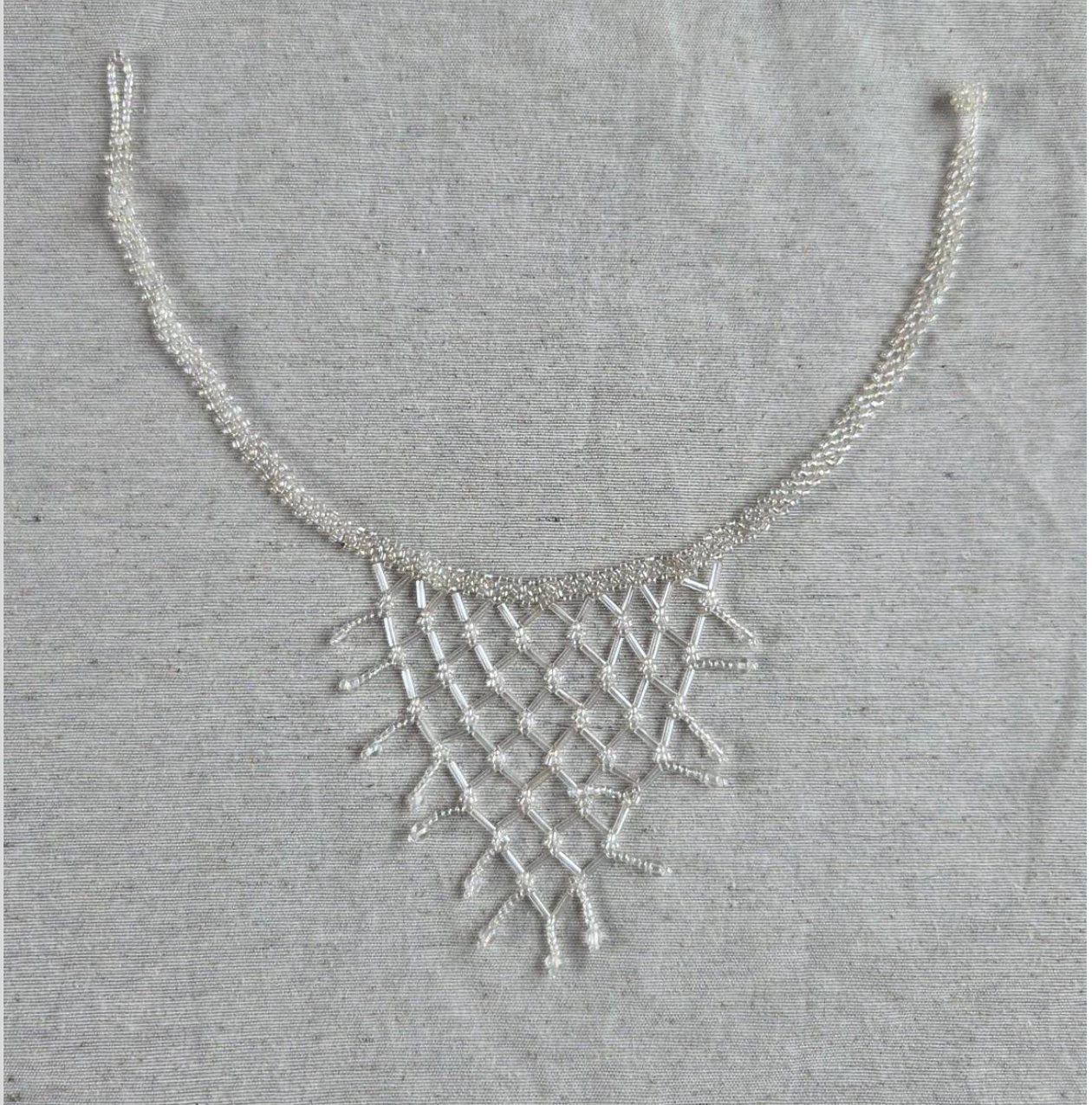 Gargantilla Triangolo Bianca