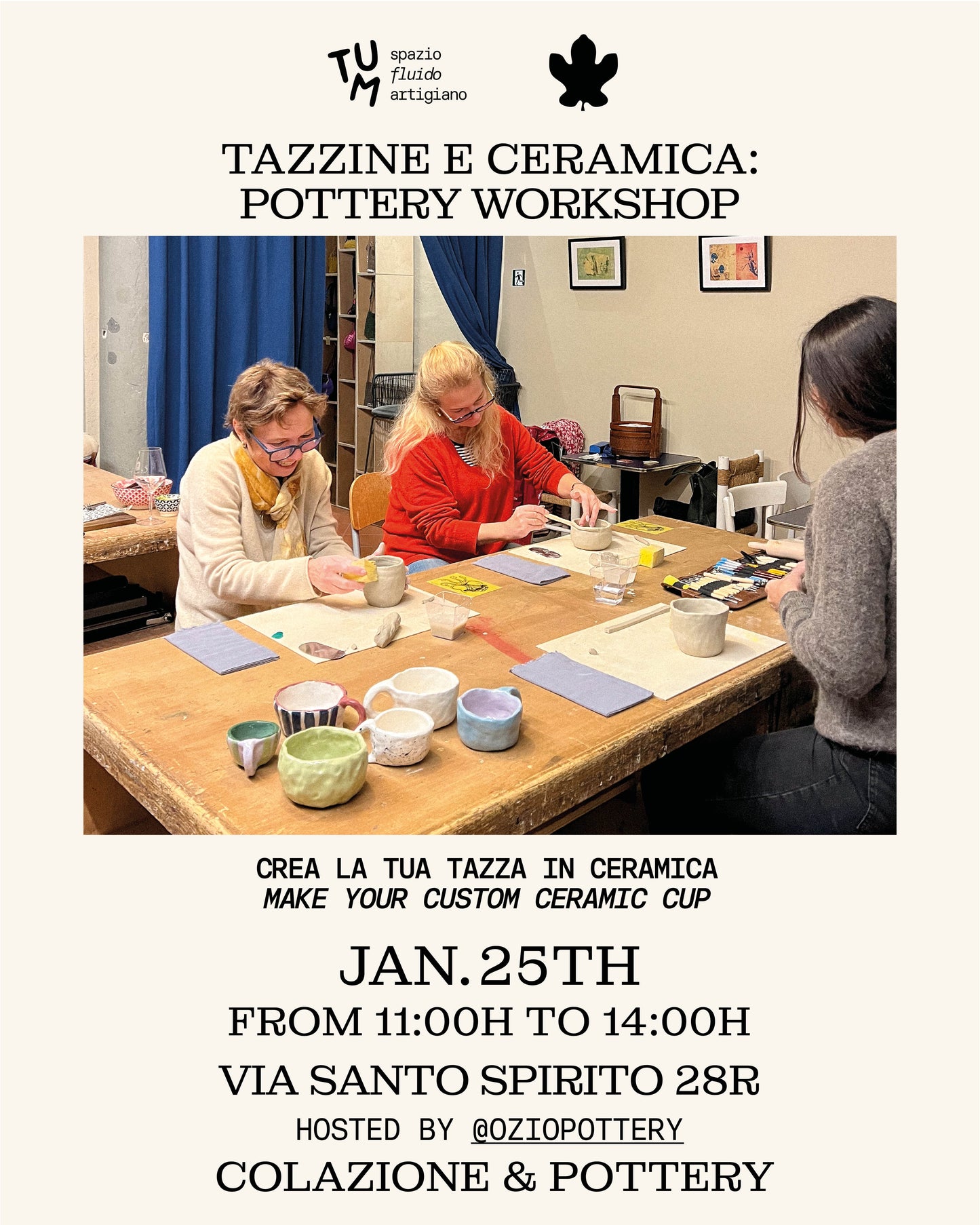 Tazas y Ceramica: Workshop de cerámica
